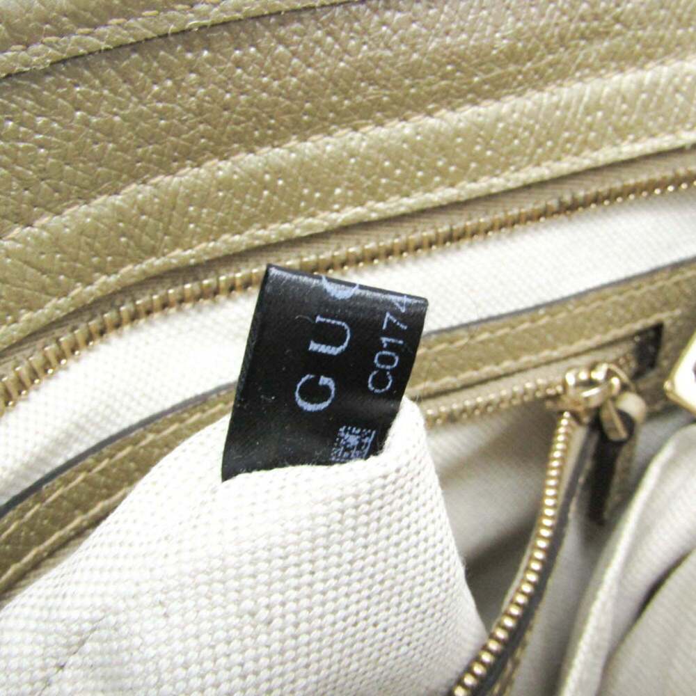 GUCCI Cream Leather Shoulder Bag - Picture 16 of 16